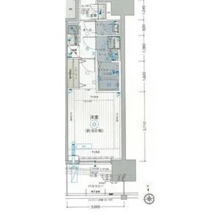 エステムコート東京八王子【13階】の間取り
