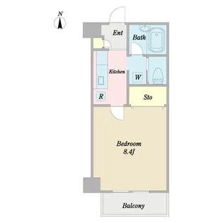 ソレアード【2階】の間取り
