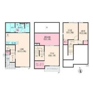 ファミーユメゾン【1階】の間取り