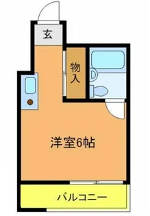 鈴木ビル【4階】の間取り