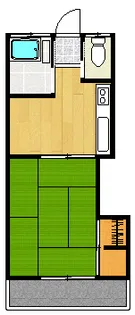 東京都西東京市住吉町2【アパート】の間取り
