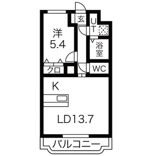 三河江曽島【1階】の間取り