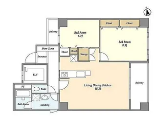 クリストファーヒルズ【9階】の間取り