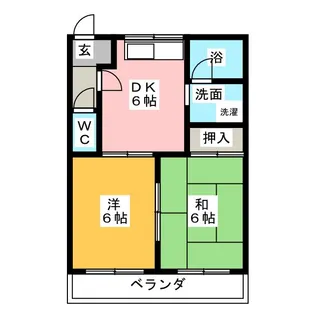 エトワールC【1階】の間取り