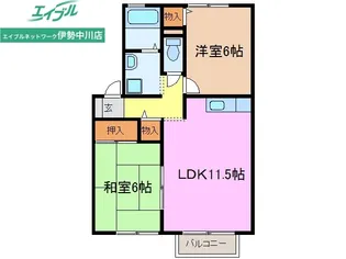 Mステージ B棟【2階】の間取り