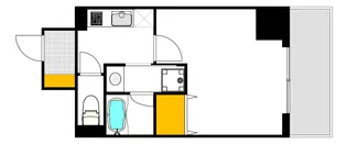 ヴィラ博丈横川【11階】の間取り