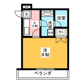 グレース・YII【2階】の間取り