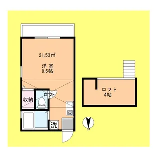 亀有5丁目賃貸住宅【2階】の間取り