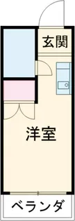 グリーンハイツモリ2【2階】の間取り