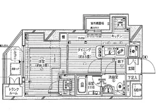 ベネヴィータ市ヶ谷銀杏坂【4階】の間取り