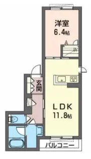 Sha Maison Spring【2階】の間取り