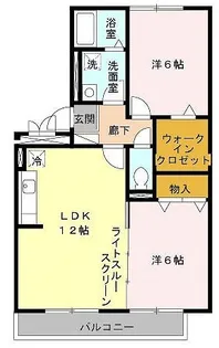 フラワーメゾン【3階】の間取り