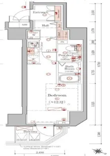 AZEST横濱大通り公園【1階】の間取り