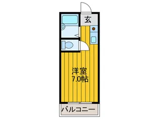 メゾンデ-ル【3階】の間取り