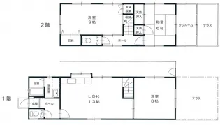 広島県広島市安佐南区祇園7【一戸建】の間取り