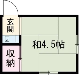 吉野荘【1階】の間取り