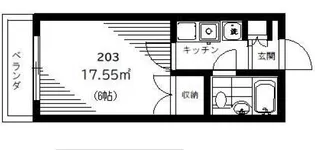 神奈川県横浜市鶴見区佃野町【マンション】の間取り