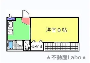 徳島県徳島市応神町古川字戎子野【マンション】の間取り
