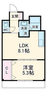 Raffine Port【2階】の間取り