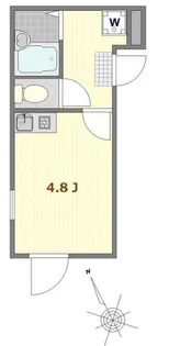 ゼネラルハイツ平井II【1階】の間取り