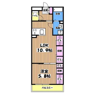 リブリ・Bella Vita(リブリ・ベラヴィータ)【1階】の間取り