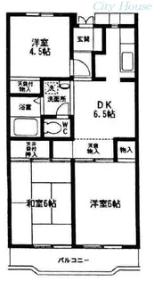 アーバン淵野辺【3階】の間取り