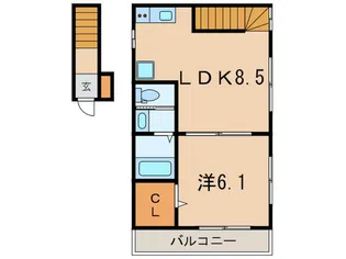 グレイスメゾン【2階】の間取り