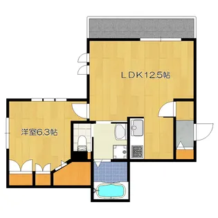 PRESTIGEA~プレステージア~【5階】の間取り