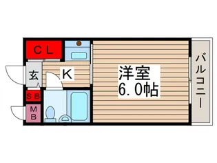 コーポレージ中葛西【3階】の間取り