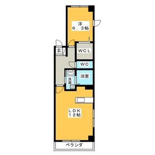 KOTOBUKI【1階】の間取り