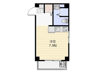 シャンブルケイサイ【2階】の間取り