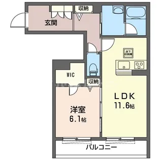 Granville【1階】の間取り