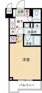 ルーブル武蔵中原 伍番館【2階】の間取り