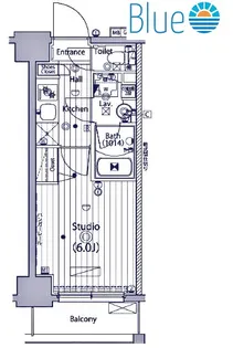 ガーラ・ステーション東神奈川【11階】の間取り