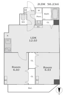 DLumiere東日暮里【4階】の間取り