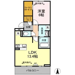 センチュリー【3階】の間取り