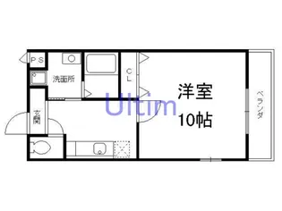 グローリー【1階】の間取り