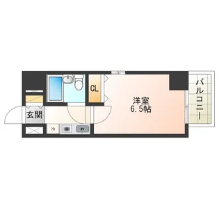 エスリード梅田西【11階】の間取り