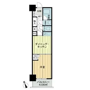 ライオンズステーションプラザ西船橋【2階】の間取り