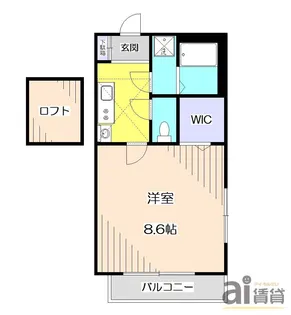 リベルタIII【3階】の間取り