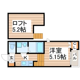 ベガ【1階】の間取り