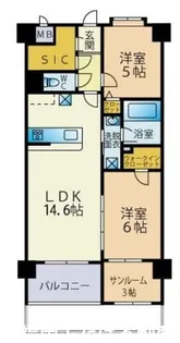 Y・MFLAT matoba【7階】の間取り