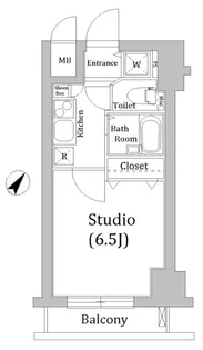 グランド・ガーラ西新宿East【11階】の間取り