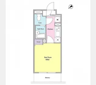 NTPRレジデンス大井町【1階】の間取り