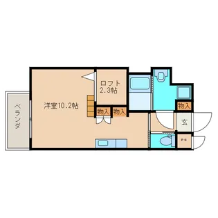 チェチーリアの間取り