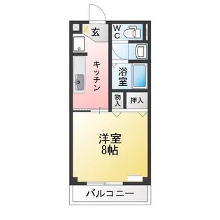 サープラス東郷II【2階】の間取り