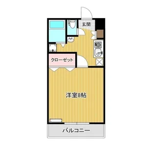 ソラーレ上通り【3階】の間取り