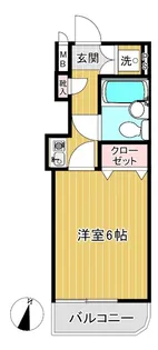 ゴールドハイツ桜台【1階】の間取り