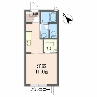 ル・グランRII【2階】の間取り