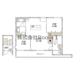 【ペット共生・ZEHマンション】ヘーベルメゾン アトル・旭化成ヘーベル【2階】の間取り